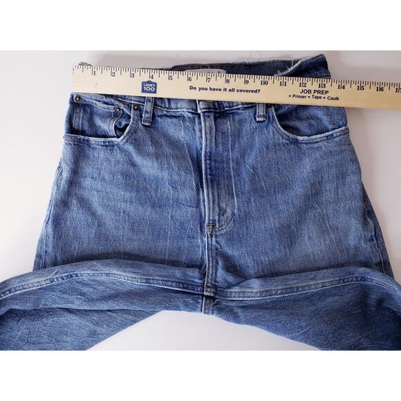 ABERCROMBIE & FITCH The 90's Straight Ultra High Rise Jeans Women's Size 27 - Picture 5 of 10